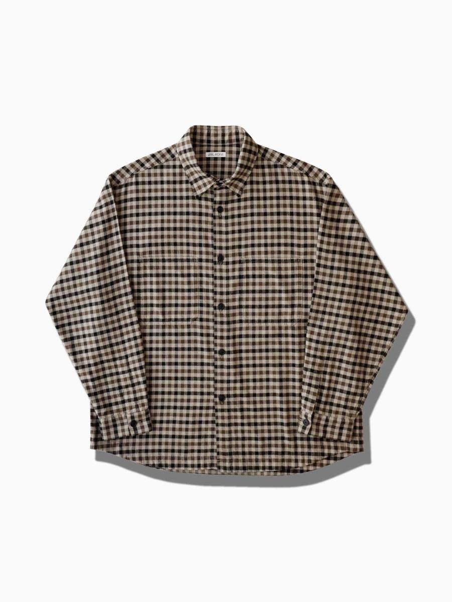 BRAND : VAINL ARCHIVE<br>MODEL : ND-SH<br>COLOR : CHECK