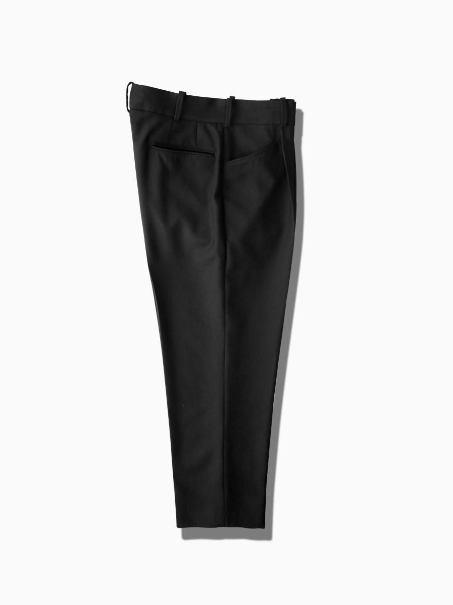 BRAND : VAINL ARCHIVE<br>MODEL : CALF-F<br>COLOR : BLACK