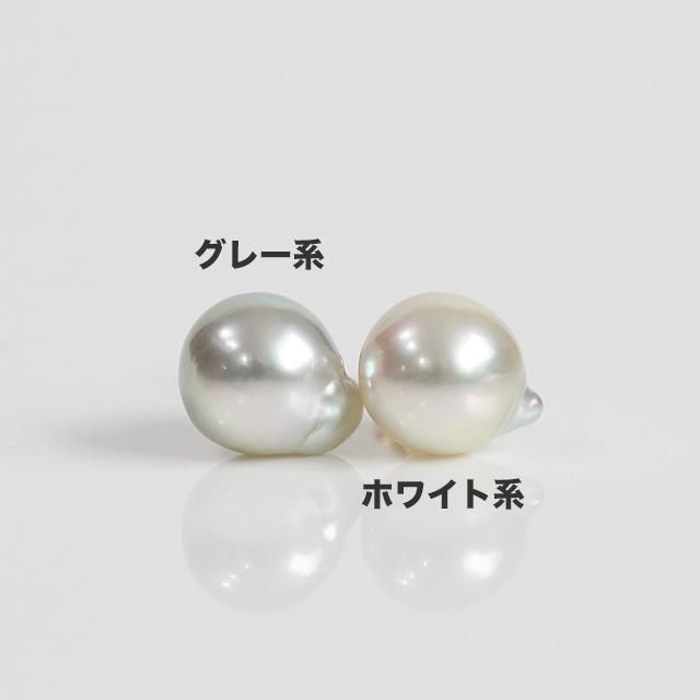 su / akoea01 AKOYA EARRING アコヤパールピアス - 全2色(片耳タイプ)