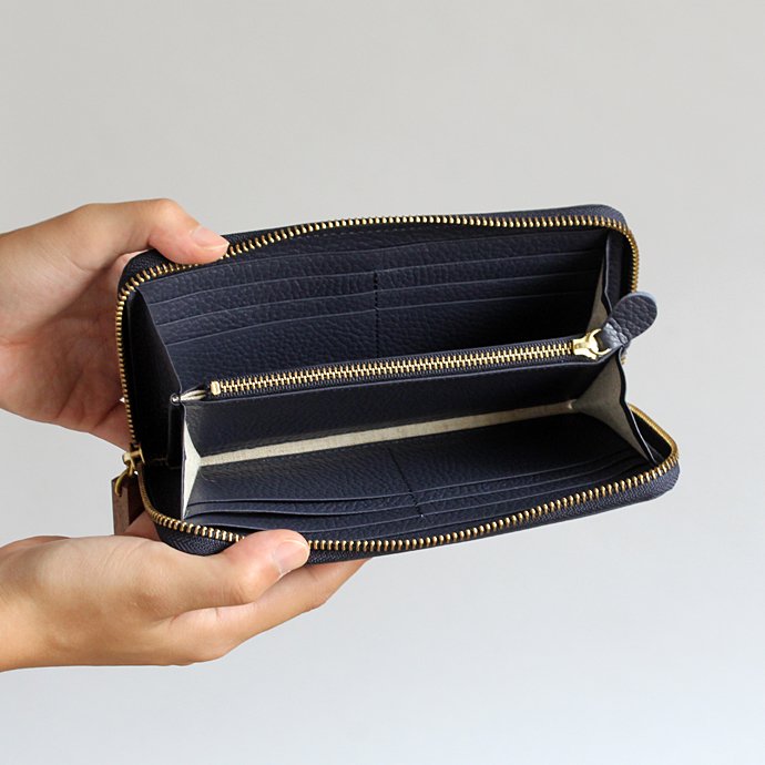 Ense（アンサ） / zipper wallet ラウンドファスナー ロングウォレット