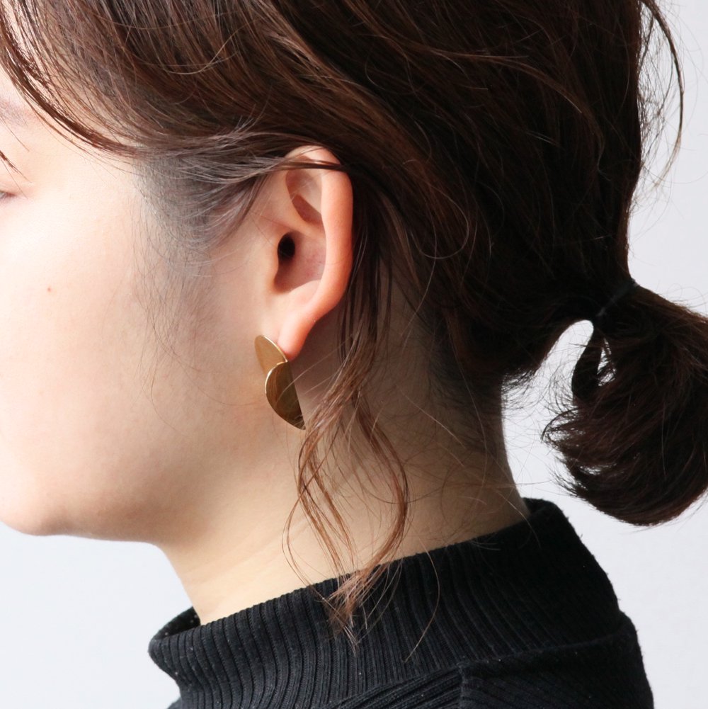 SIRI SIRI（シリシリ）RA305 RADEN Earrings Folding Heart 螺鈿ピアス