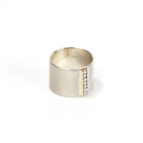  revie objectsʥ֥ġ / SI1-05 SIDE  dotted line ring  ɥåȥ饤 磻ɥ - ѡ