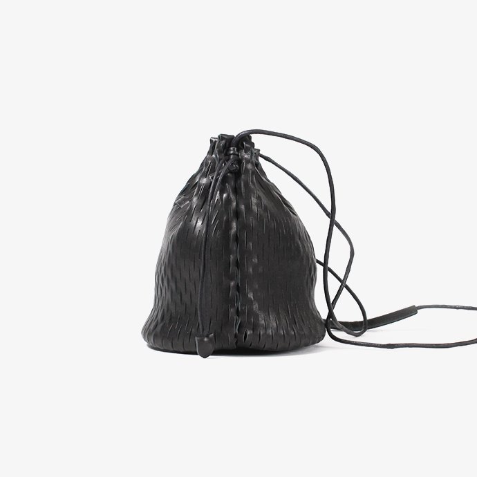 i ro se イロセ / レザー ネット バケットバッグ ミニ - 全2色 / net bucket mini bag BAG-N07