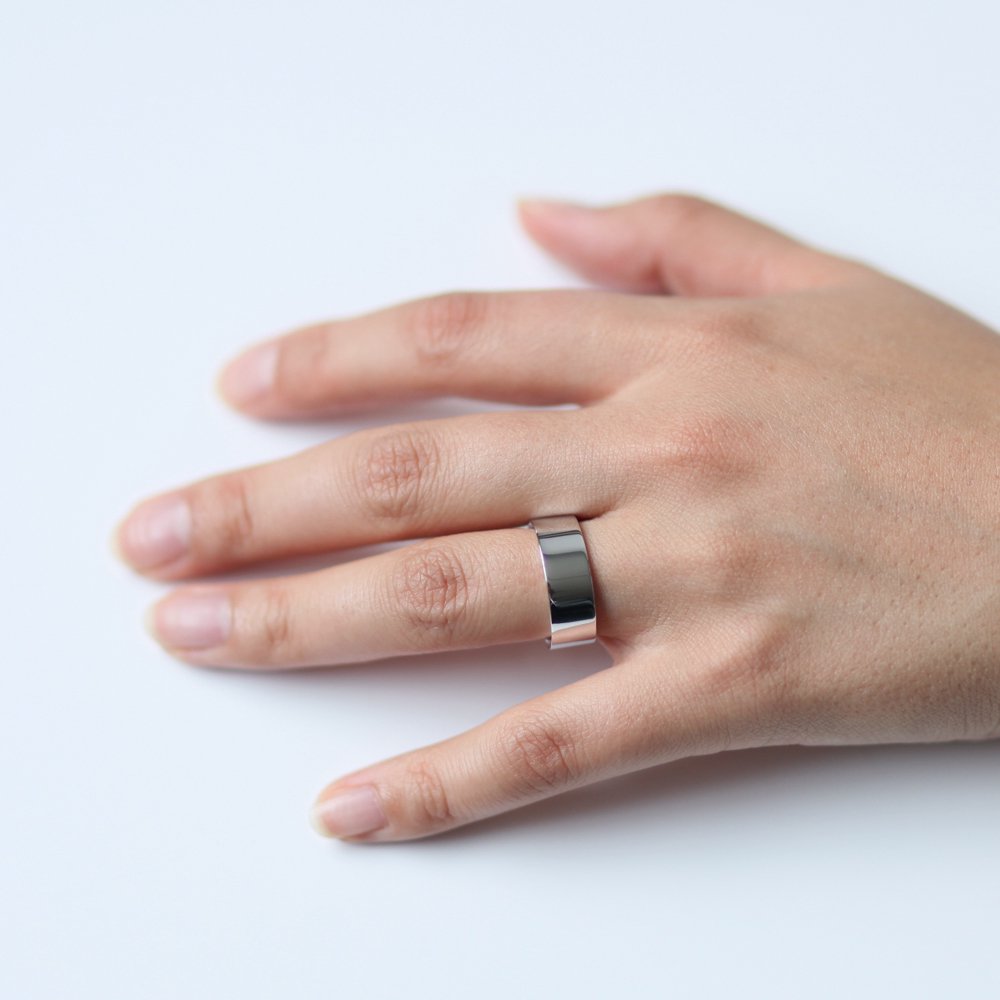 revie objects / CO1-05〈CORNER〉0 wide ring ワイドリング / シルバー