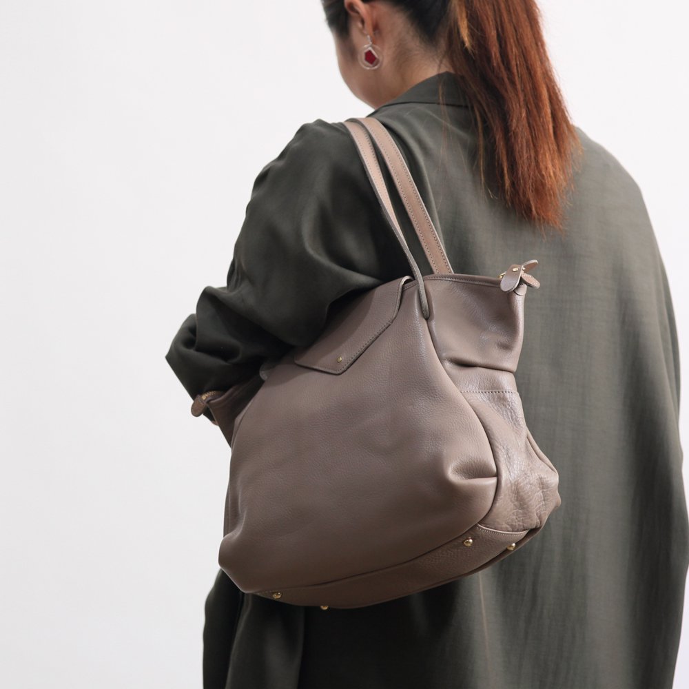 Ense（アンサ） / flap tote S / レザー フラップ トートバッグ S ens-903 - 全3色