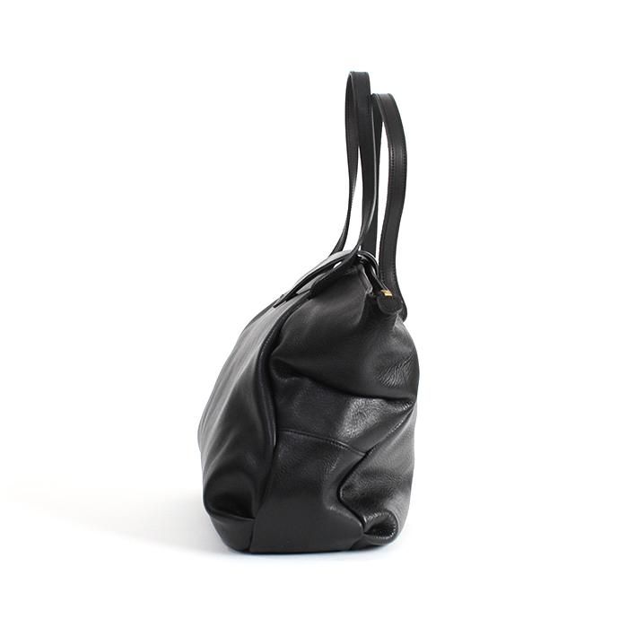 flap tote M / レザー フラップ トートバッグ M ens-905 - 全3色