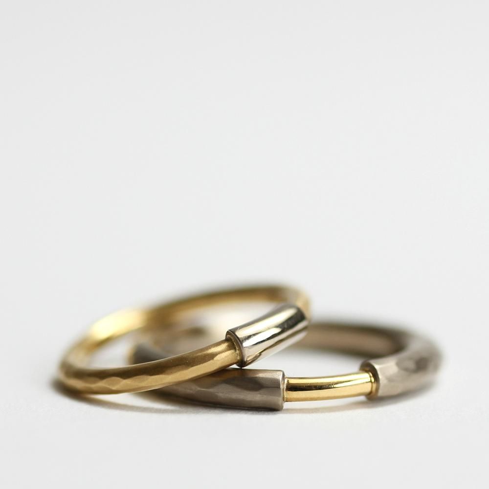 su / MARRIAGE RING 001（槌目）-Eight hundred ships & Co.