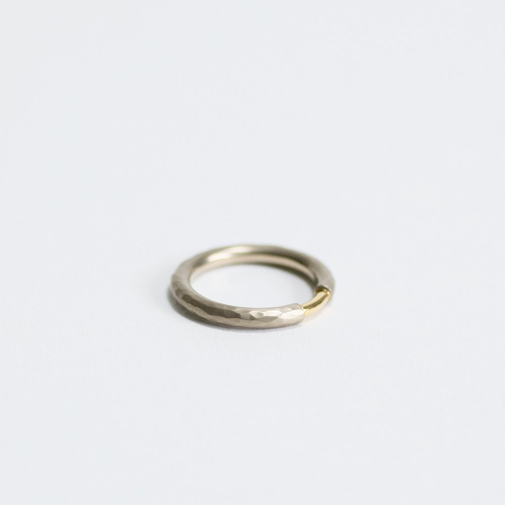 su / MARRIAGE RING 001（槌目）-Eight hundred ships & Co.