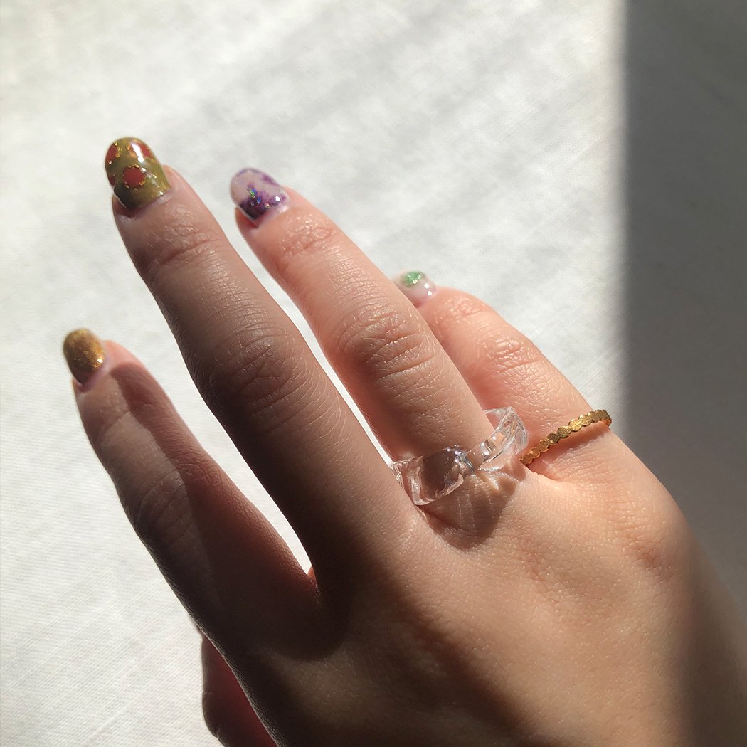 Luce macchia ルーチェマッキア mobius ring opal - リング