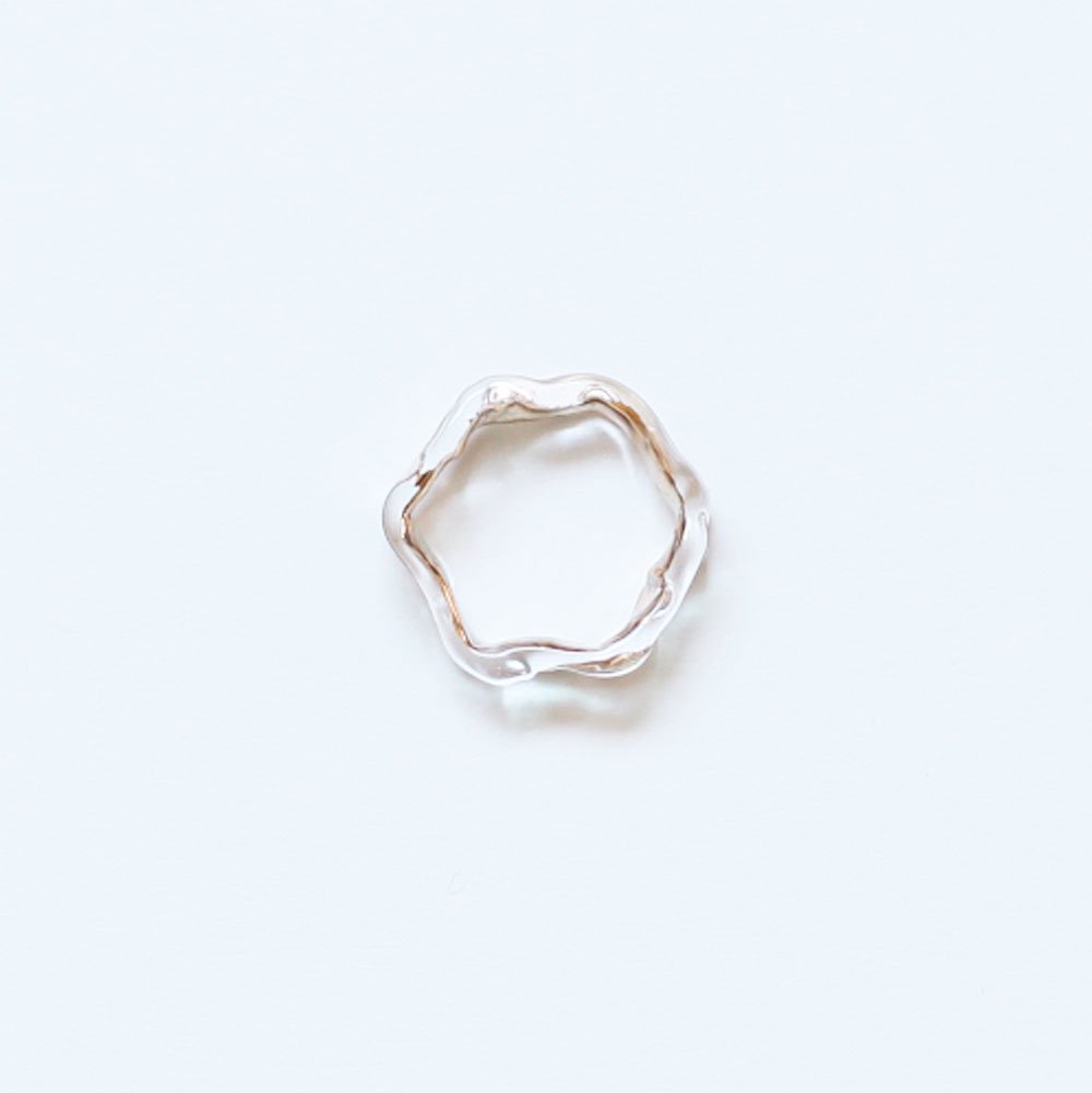 honeycomb ring gold / ハニカム リング ゴールド