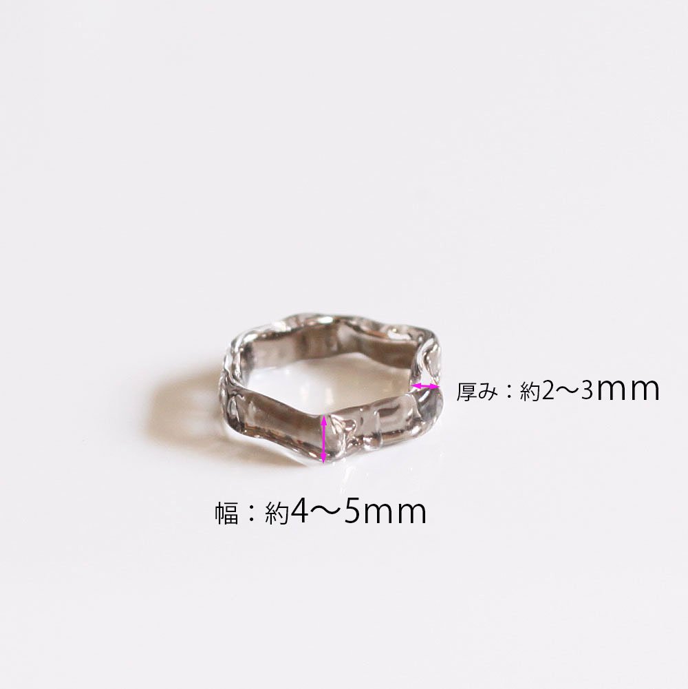 LUCE MACCHIA (ルーチェマッキア) / honeycomb ring platinum ハニカム リング - プラチナ