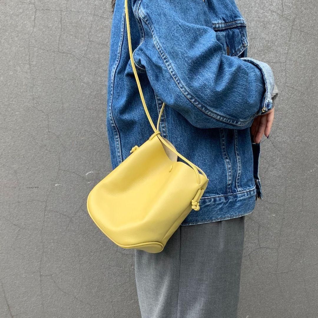 MARROW LEATHER MINI CRADLE マロウ　レザーバッグ MARROW（マロウ）の「【MARROW/マロー】LEATHER MINI CRADLE