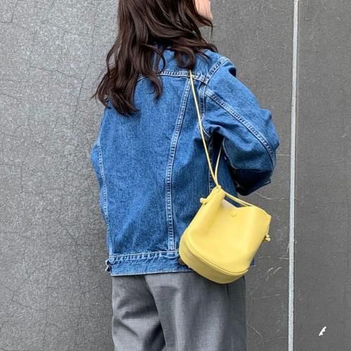  MARROW (ޥ) / MA-AC1103 / LEATHER MINI CRADLE Хå - LIME YELLOW