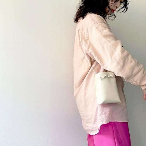  MARROWʥޥ / MA-AC0103 / STRING POUCH ȥ󥰥ݡ Хå -  IVORY