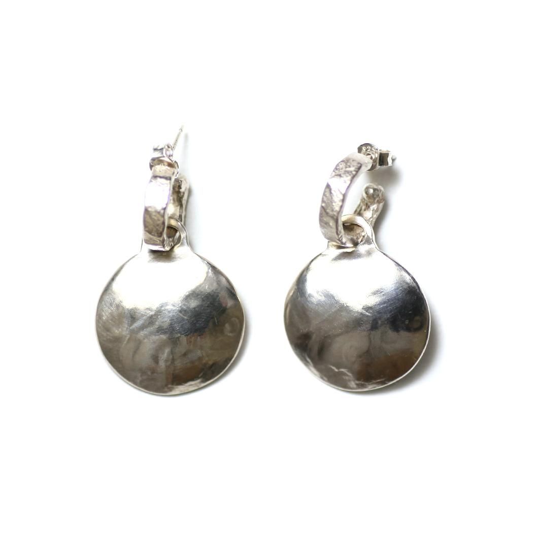Callmoon コールムーン Ess023 New Moon Earrings ピアス シルバー Callmoon コールムーン Ess023 New Moon Earrings ピアス シルバー