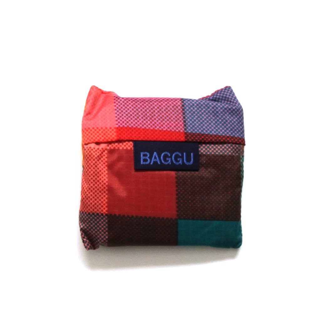 BAGGU（バグゥ） / BABY エコバッグ - マドラス チェック 1