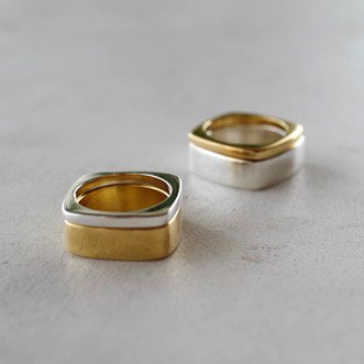 BYOKA（ビョーカ）大阪・正規代理店・通販。R1502 BLOCK RING リング