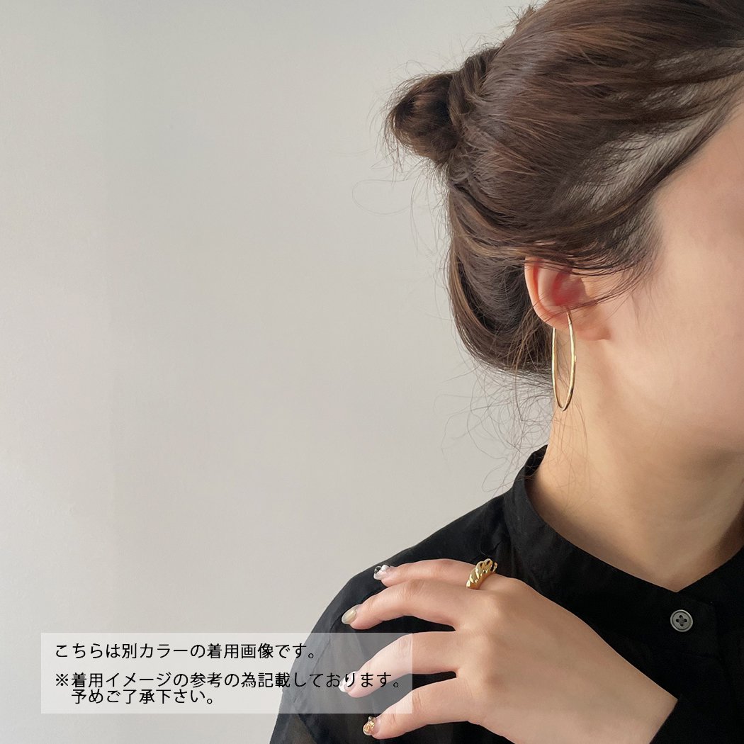 BYOKA（ビョーカ）大阪・正規代理店・通販。E1801 HOOP EARCUFF