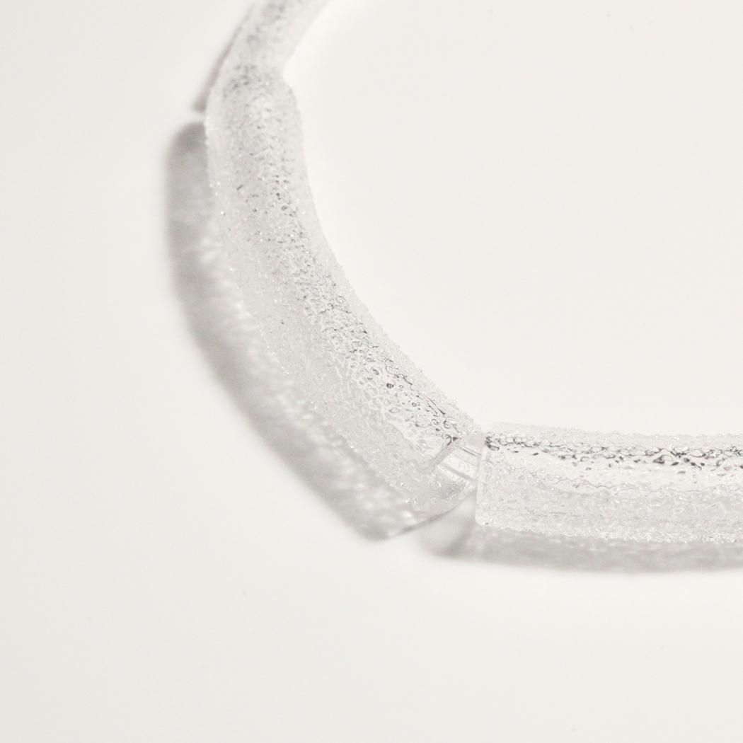 SIRISIRI / HT401 Necklace Flake - ネックレス - クリア
