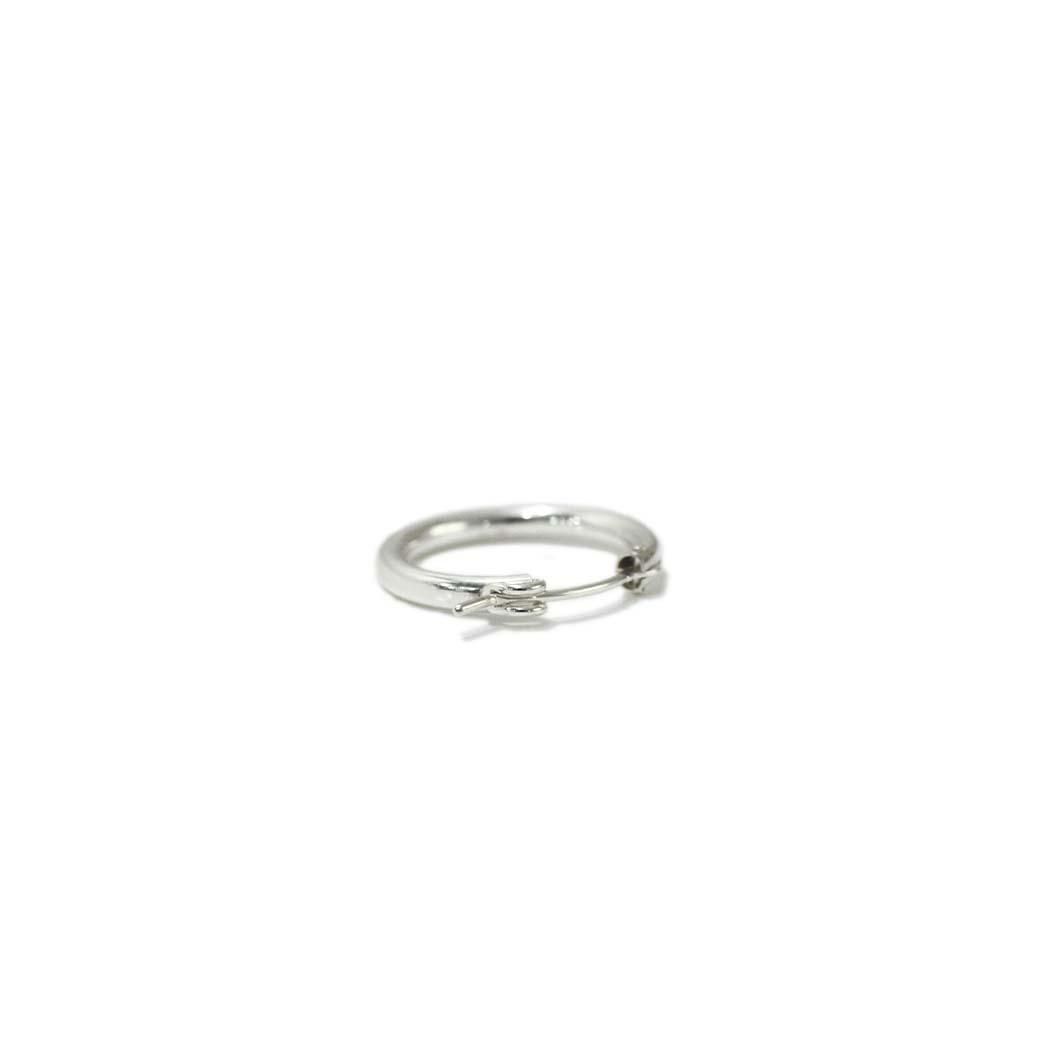 ピアス SILVER925 16mmフープピアス レディース メンズ