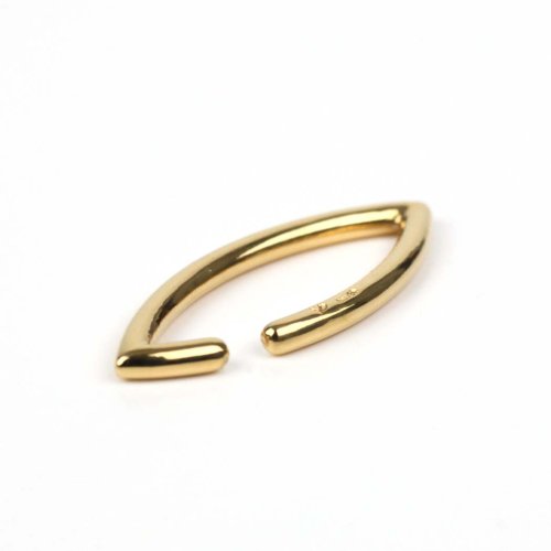  revie objects（レヴィオブジェクツ） / AN2-22 〈ANALYZE〉 Leaf ear cuff L GLD アナライズ リーフイヤーカフ L - ゴールド  (片耳タイプ)<img class='new_mark_img2' src='https://img.shop-pro.jp/img/new/icons7.gif' style='border:none;display:inline;margin:0px;padding:0px;width:auto;' />