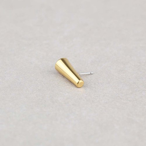  SIRISIRI / CL331 CLASSIC Single Earrings HORN ホーンピアス(片耳タイプ)  - ゴールド
