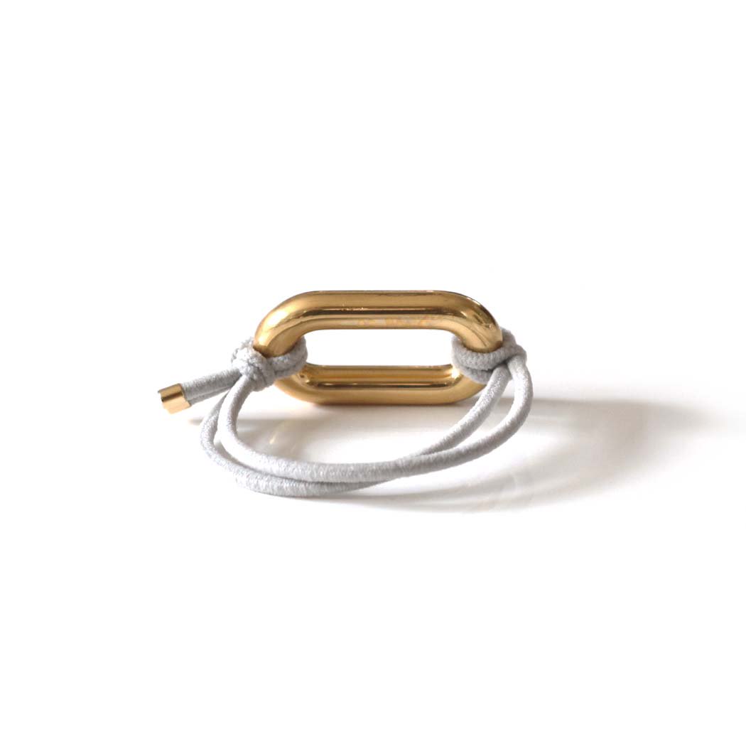 CL603 CLASSIC Hair Tie CIRCLE GD ヘアゴム - ゴールド