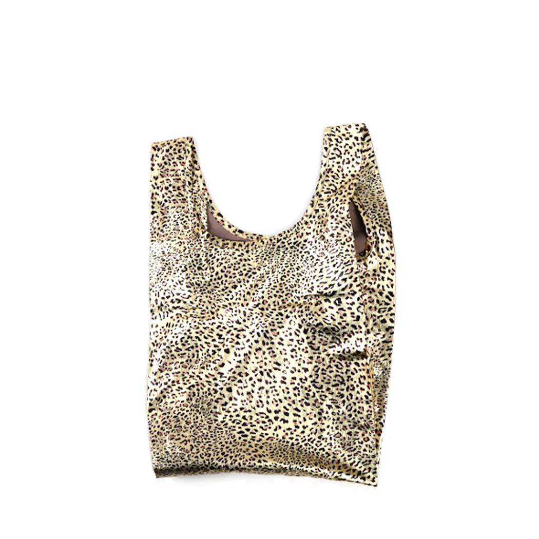 Baggu leopard online tote