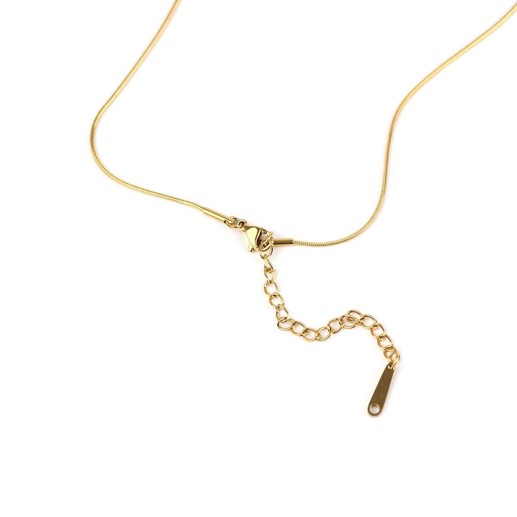 sinc (シンク) / スネークチェーン ネックレス 0.9mm幅 細幅 ラウンド