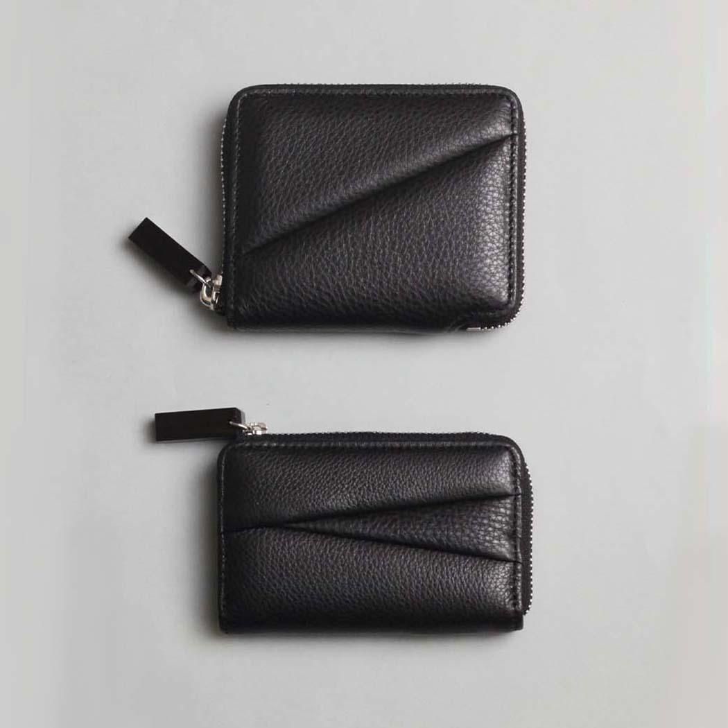 Ense (アンサ) / sew137 wood zipper key case キーケース - ブルー