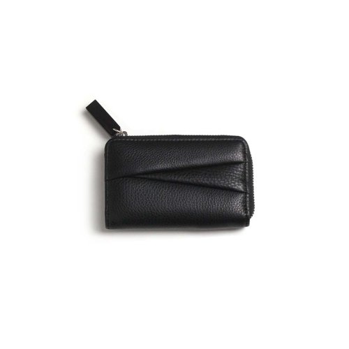  Ense (アンサ) / sew137 wood zipper key case キーケース - ブラック