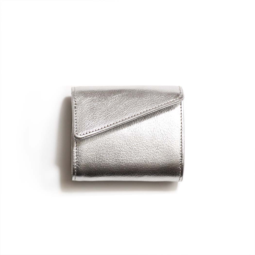 Ense (アンサ) / sew127R garcon mini wallet right ミニウォレット - シルバー
