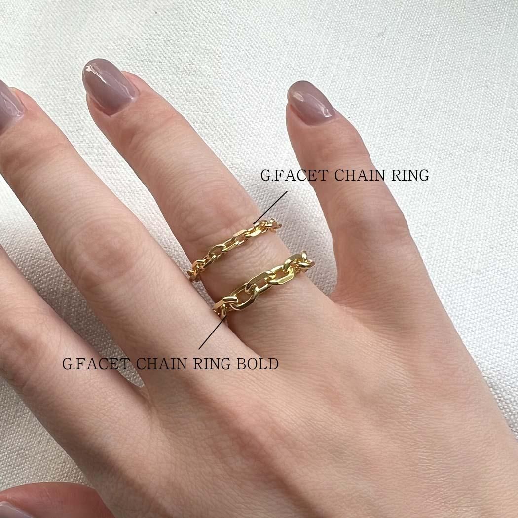BYOKA（ビョーカ）/ GR2403 G.FACET CHAIN RING チェーンリング