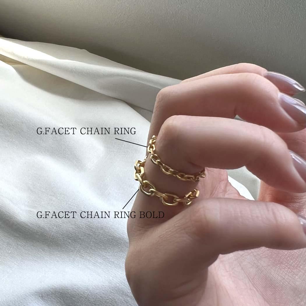BYOKA（ビョーカ）/ GR2403 G.FACET CHAIN RING チェーンリング