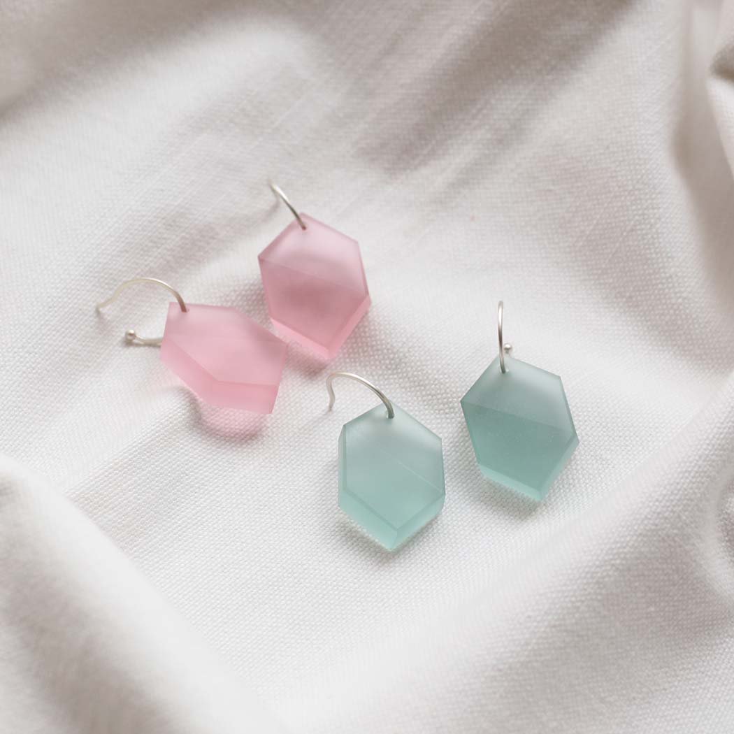 SIRISIRI / SO303 SOPHIE Eariings Fragment ピアス - TEAL ティール