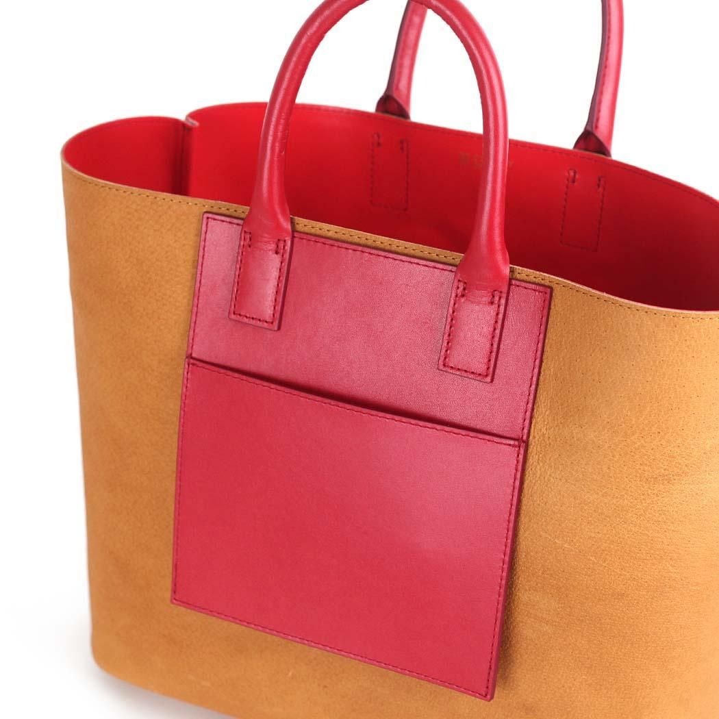 COURTNEY ORLA (コートニーオーラ) / INVERSE TOTE m レザー トート