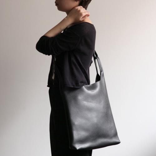  MARROW (ޥ) / MA-AC3404 / DOUBLE FACED SHOPPER LARGE 쥶 åѡХå - BLACK ֥å