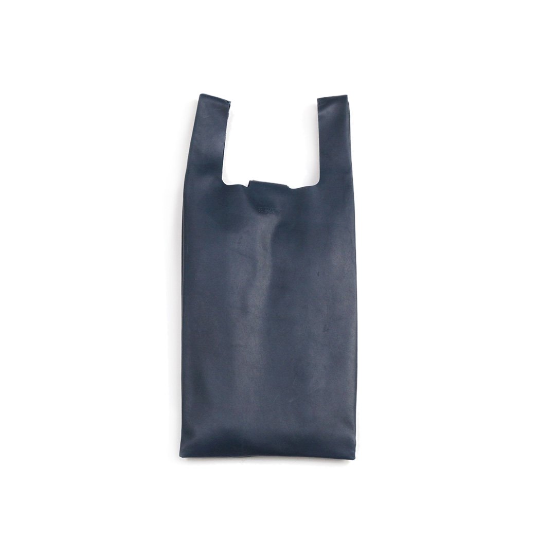 COURTNEY ORLA (コートニーオーラ) / SEVEN SHOPPER s レザー ショッパー バッグ - ネイビー  SSP22FHL012001NV