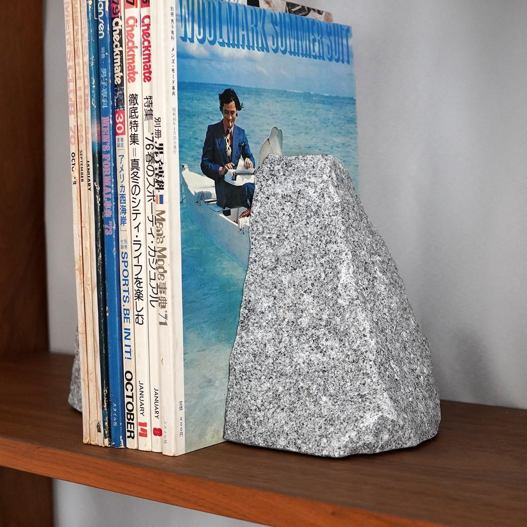 AJI PROJECT / ブックエンド ROCK END XL - 細目