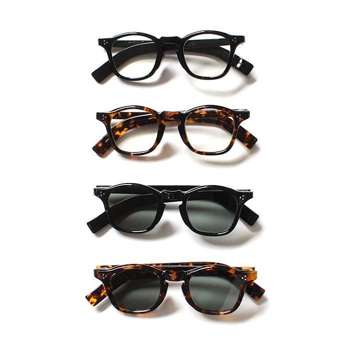 ギュパール/gp-05 - Noir グリーンレンズ guepard / gp-05 / noir (black) - Light Green Flat lenses