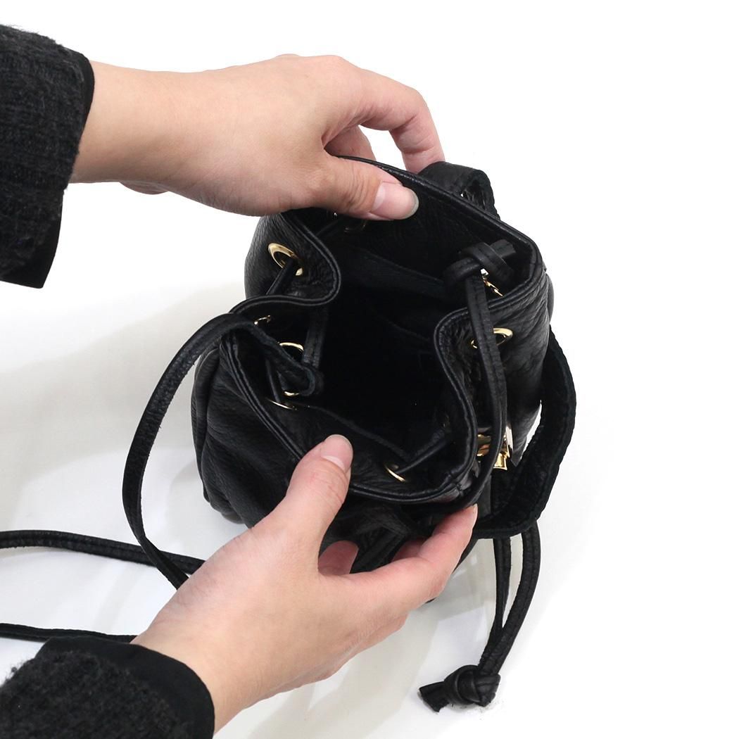 POMTATA (ポンタタ) / P2580 QUE 2WAY SHOULDER - ブラック POMTATA (ポンタタ) / P2580 QUE 2WAY SHOULDER - ブラック