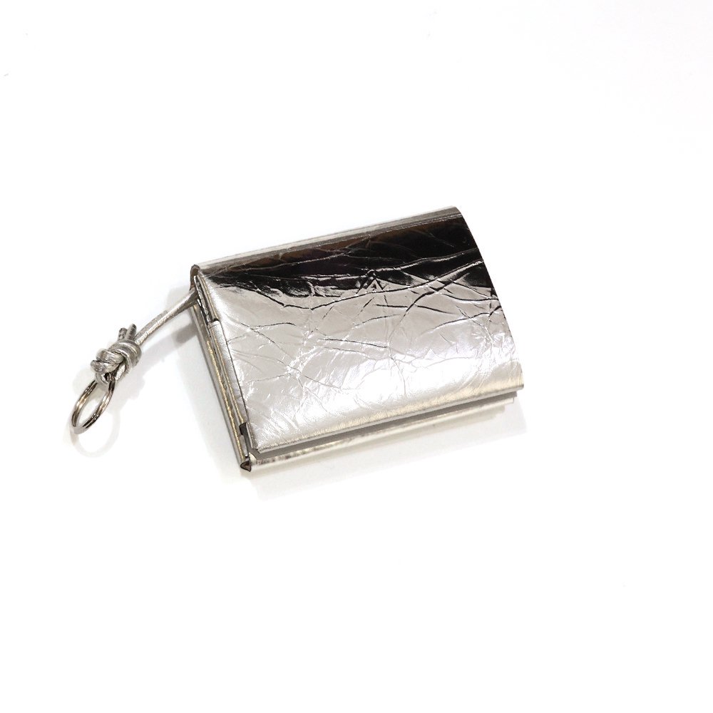 MARROW (マロウ) / MA-AC3301 / COMPACT WALLET ミニウォレット メタリック - SILVER シルバー