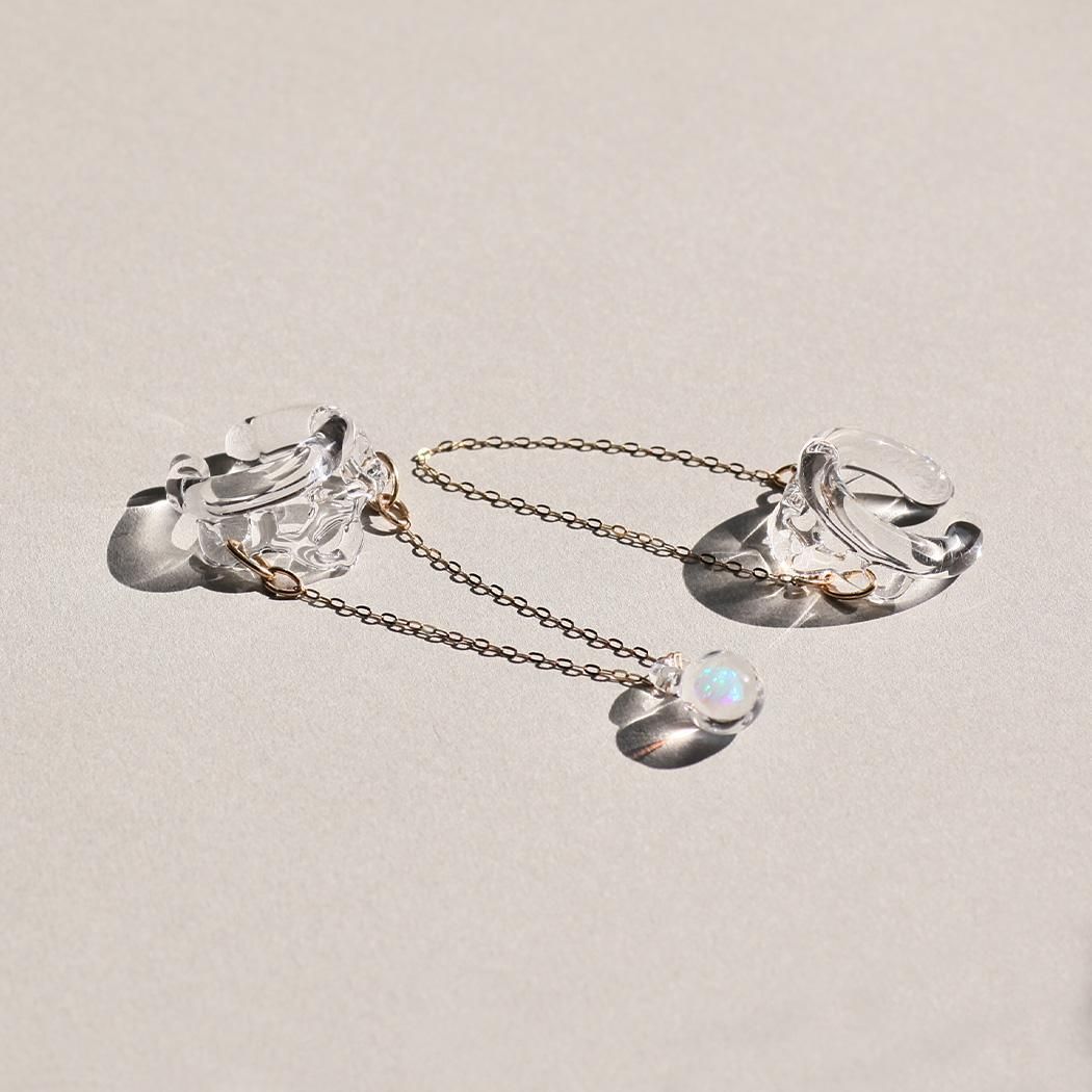 LUCE MACCHIA (ルーチェマッキア) / lace opal cuff オパール