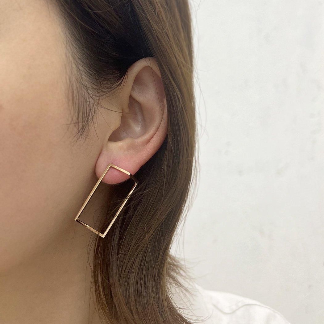 K18 kagi ピアス 18k 18金 レディース ジュエリー シンプル 安心