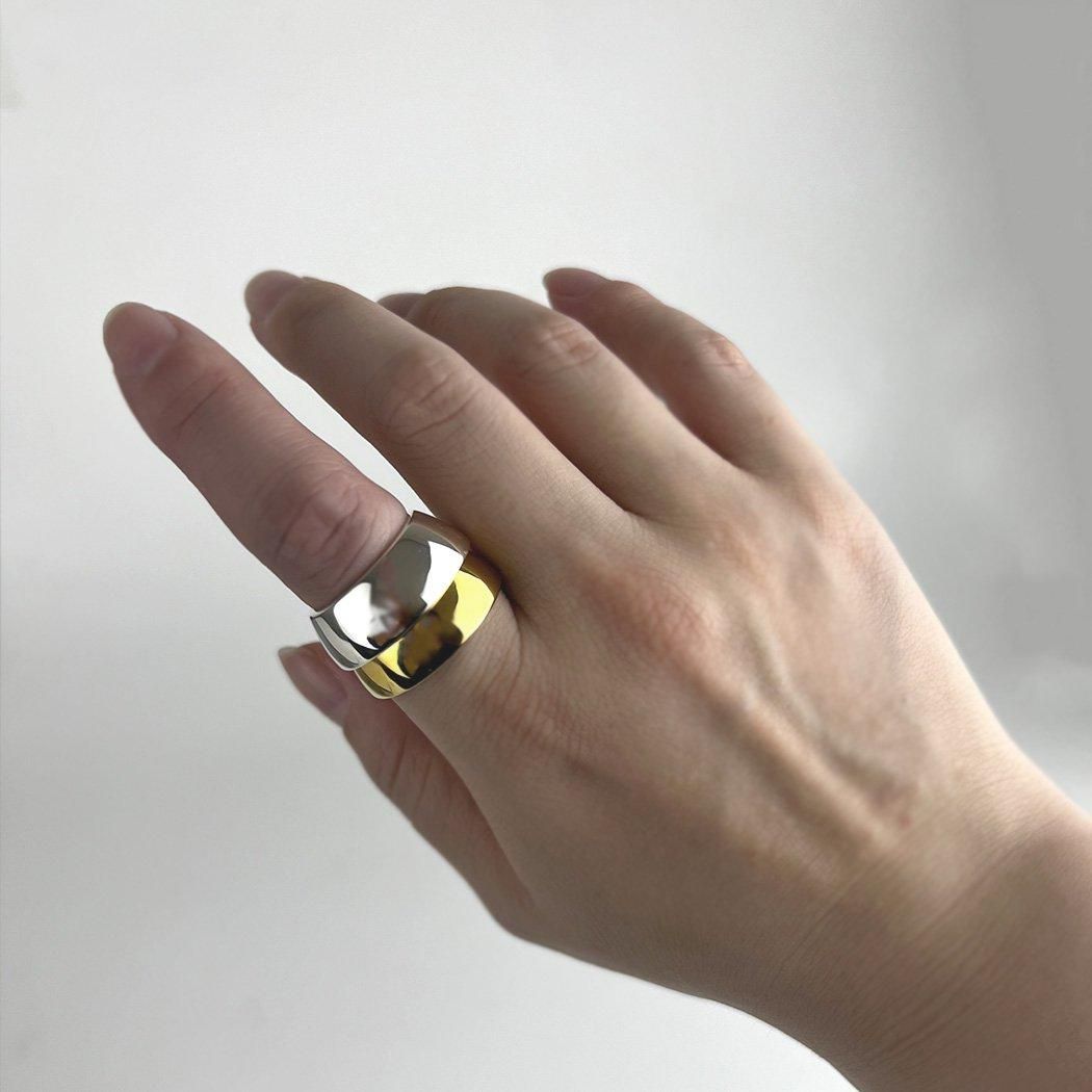 BYOKA（ビョーカ）/ 持ちこん GR1101 G.BARREL RING リング