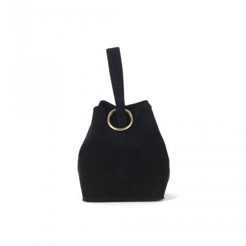  MARROW (ޥ) / MA-AC4306 VELOUR RING HANDLE ٥ ϥɥХå - BLACK<img class='new_mark_img2' src='https://img.shop-pro.jp/img/new/icons7.gif' style='border:none;display:inline;margin:0px;padding:0px;width:auto;' />