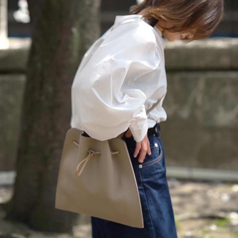 バッグ HERRIE KINCHAKU SHOULDER- MM / DIPLO SKY HERRIE KINCHAKU SHOULDER - MM / DIPLO SKY (ヘリー巾着