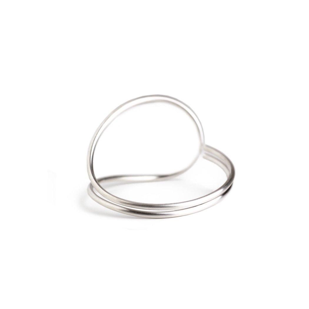 お値下げ！シルバー　バングル _Fot (フォート) / 1604a_b round wire bangle _ body silver