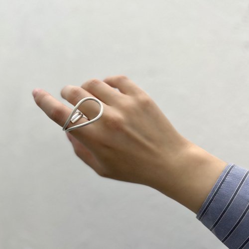  _Fot (ե) / 1605a_r round wire ring _  body silver 饦 磻䡼  - С<img class='new_mark_img2' src='https://img.shop-pro.jp/img/new/icons7.gif' style='border:none;display:inline;margin:0px;padding:0px;width:auto;' />