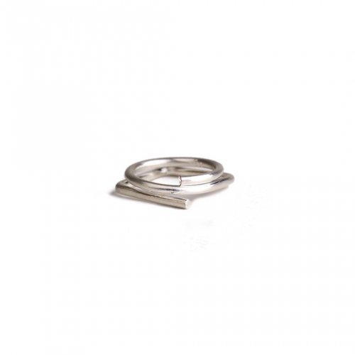 _Fot (ե) / 1306a_rl round wire ring L_form silver 饦 磻䡼  - С